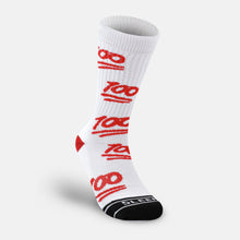 100 Emoji White soft socks