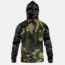 American Predator fitted throw on hoodie
