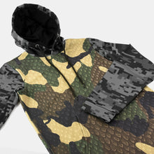 American Predator fitted throw on hoodie